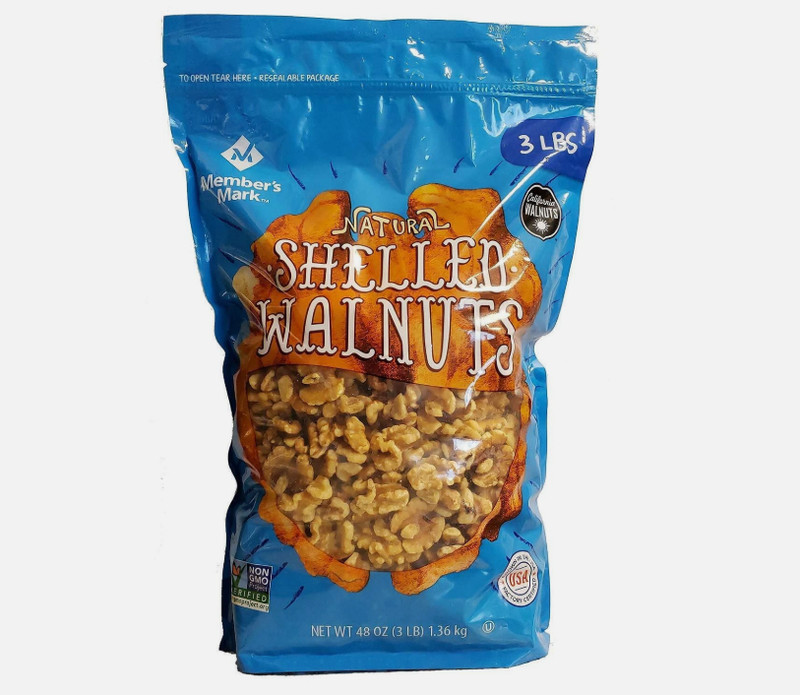 Member’s Mark Natural Shelled Walnuts 3 lbs. (pack of 3) VERYP