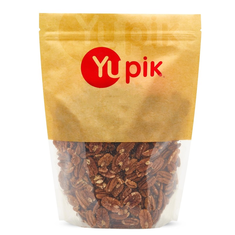 Jumbo Pecans, Halves, 2.2 lb 35.2 oz, Kosher, GlutenFree, Raw Nuts, Half Piec...