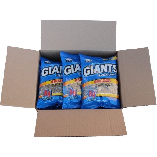 Giant Snack Original Roasted & Salted Seeds, 5.75 Ounces, 12 Per Case gallery