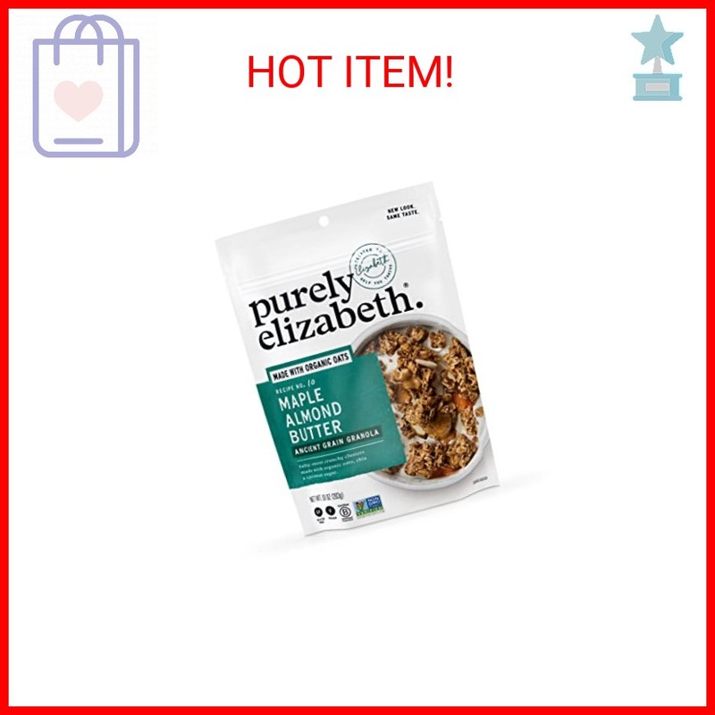 Purely Elizabeth, Granola Nut Butter Maple, 10 Ounce gallery