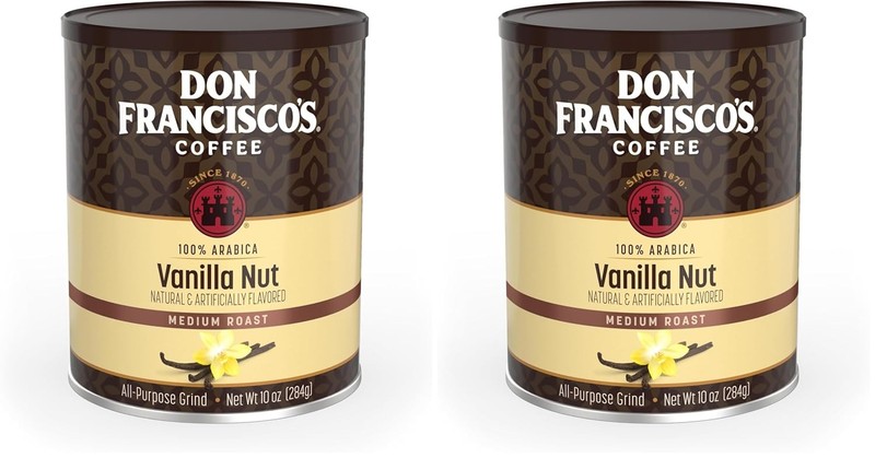 Premium Vanilla Nut Ground Flavored Coffee Rich Aromatic 100% Arabica Beans gallery