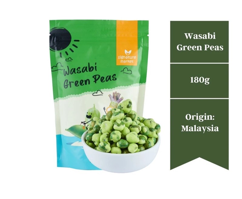 Signature Market Wasabi Green Peas (180g)