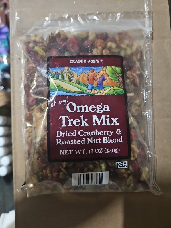 Trader Joe’s Omega Trek Mix 12oz