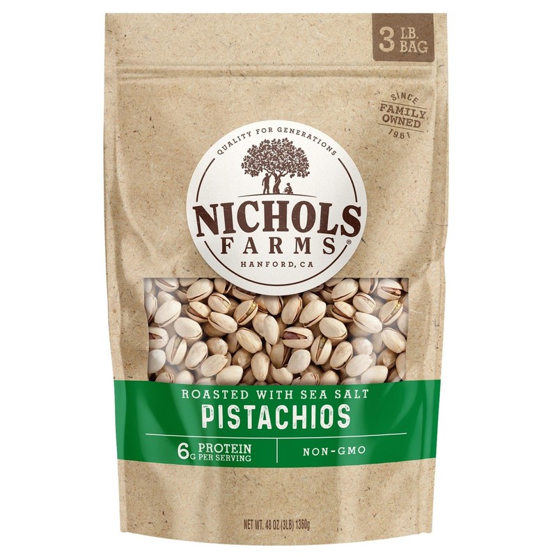 Pistachios - Fresh Roasted Inshell Pistachio - Nutrient Rich Nuts Snack Packs...