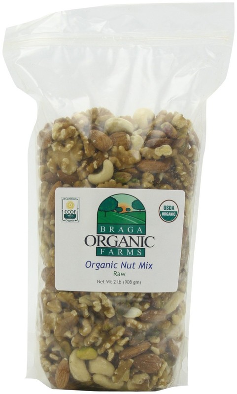Braga Organic Farms Organic Nut Mix 2lb Bag