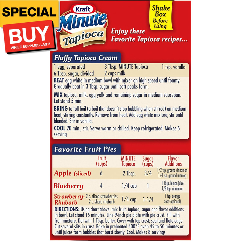 Minute Tapioca (8 oz Box) gallery