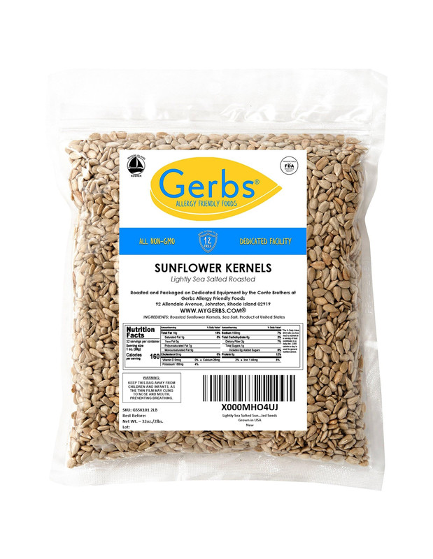 Lightly Sea Salted Sunflower Seed Kernels by 2 Pound (Pack of 1) gallery