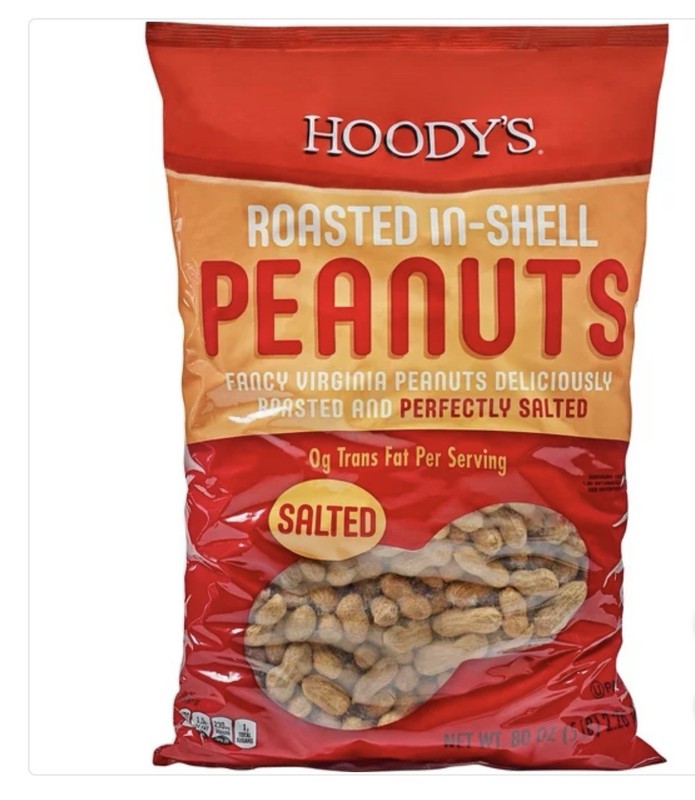 Hoody’s Roasted In She’ll Peanuts,Salted 5 Lbs