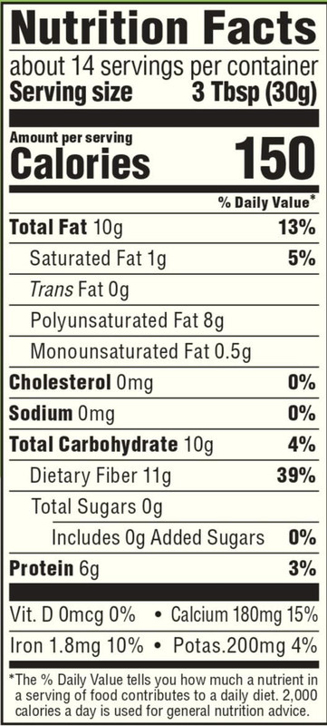 , Organic Black Chia Seeds, 15 Ounce gallery