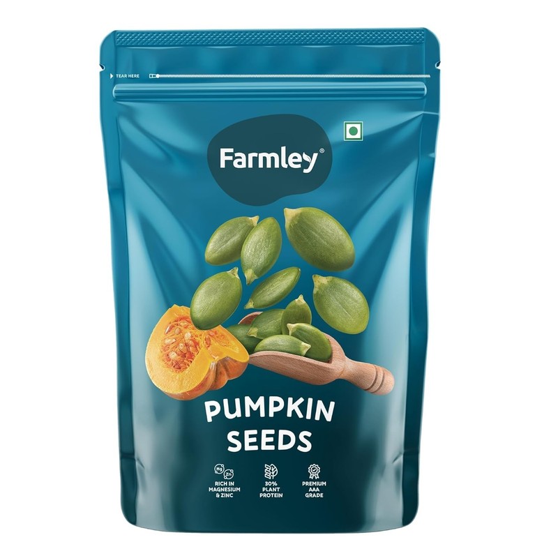 Farmley Pumpkin Seeds,Immunity Booster and Fiber Rich {200gm}