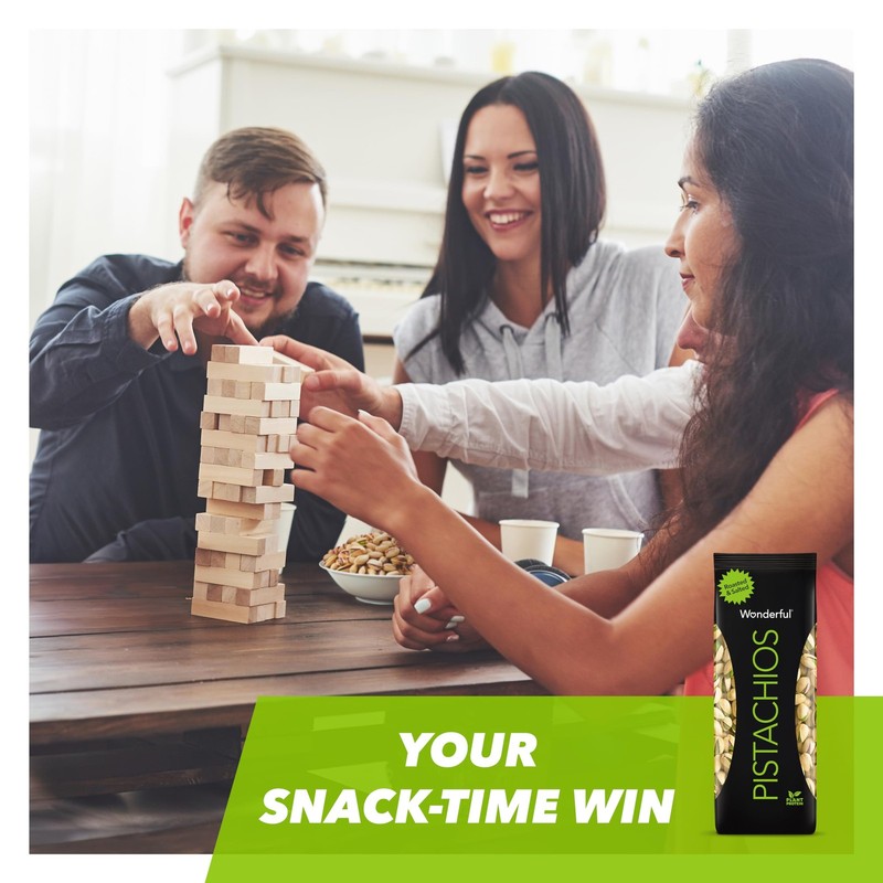Wonderful Pistachios In Shell, Roasted & Salted Nuts, 32 Ounce Bag, Pr gallery