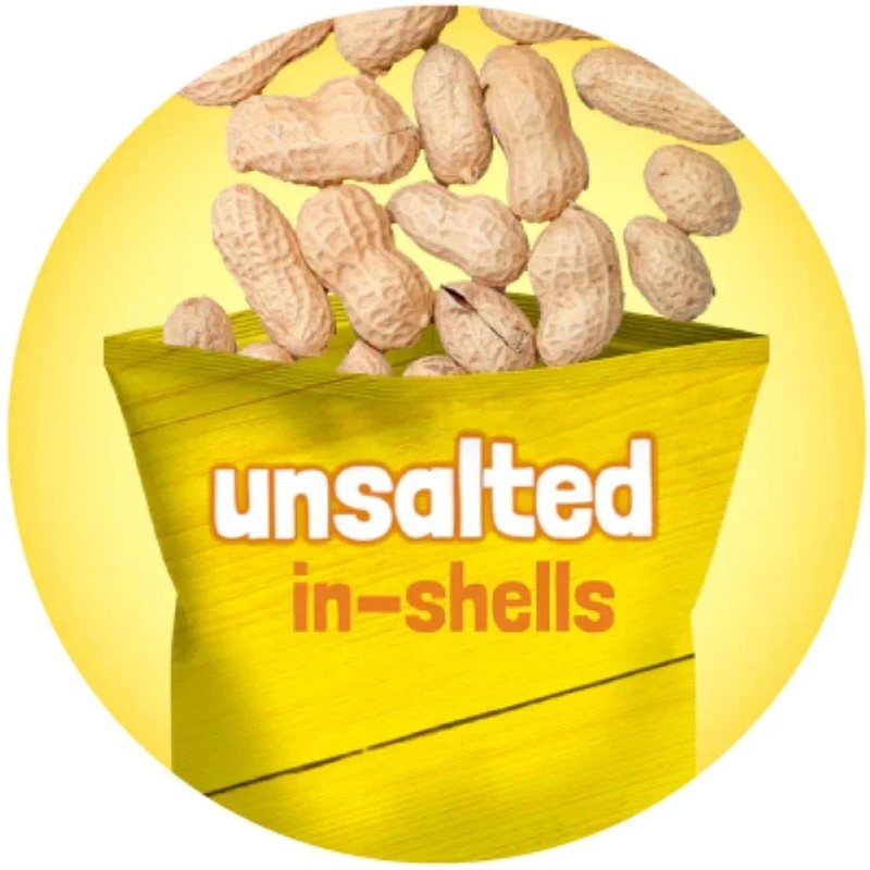 Hampton Farms Unsalted Roasted In-Shell Peanuts, 5 lbs. 2 PACK USA Grown, BEST gallery