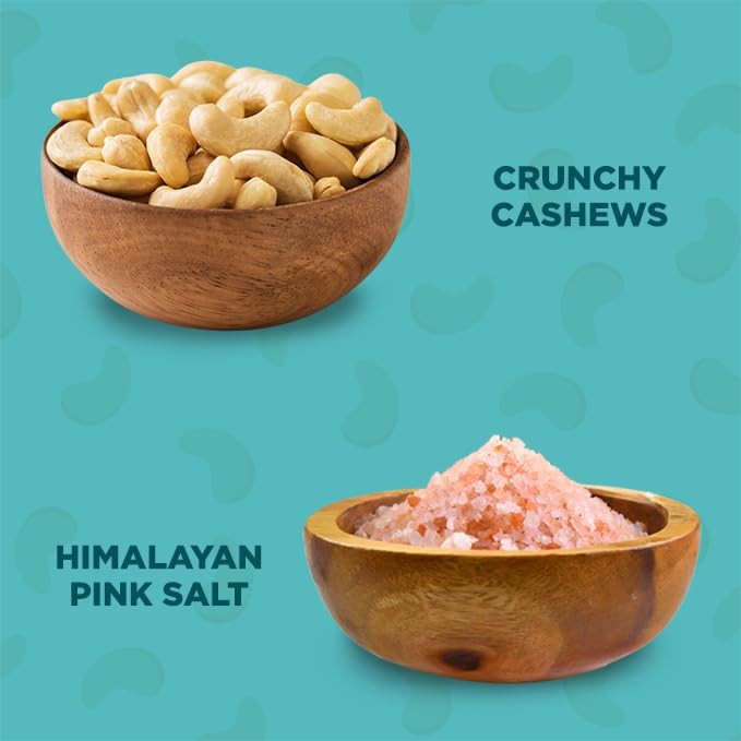 Open Secret Roasted Salted Cashews 1kg |Premium Crunchy Kaju Dry Fruits Snack Pk gallery