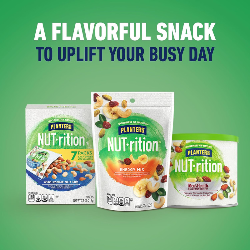 Nut-Rition Wholesome Nut Mix, 7.5 Oz Box (Contains 7 Individual Pouches) - Cashe gallery