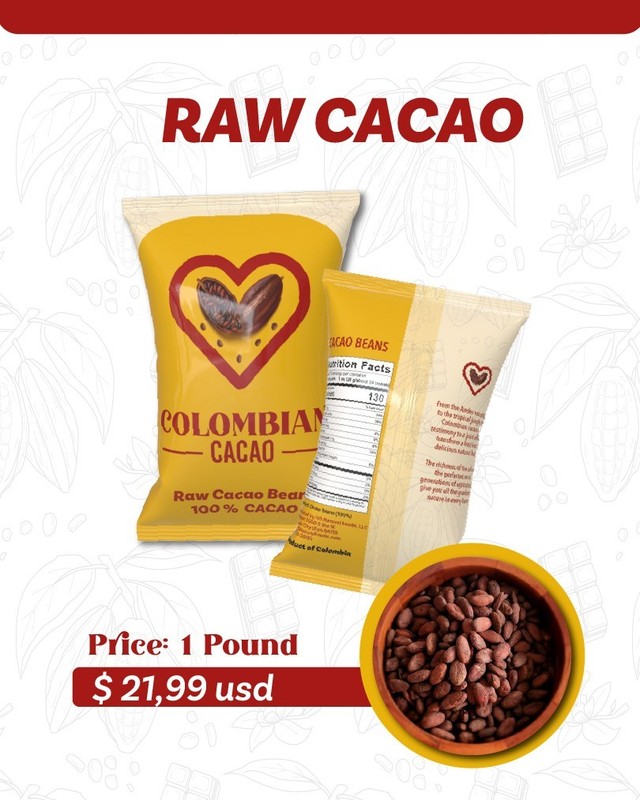 Raw Cacao Beans, 16 OZ, 454GR, 100% CACAO gallery