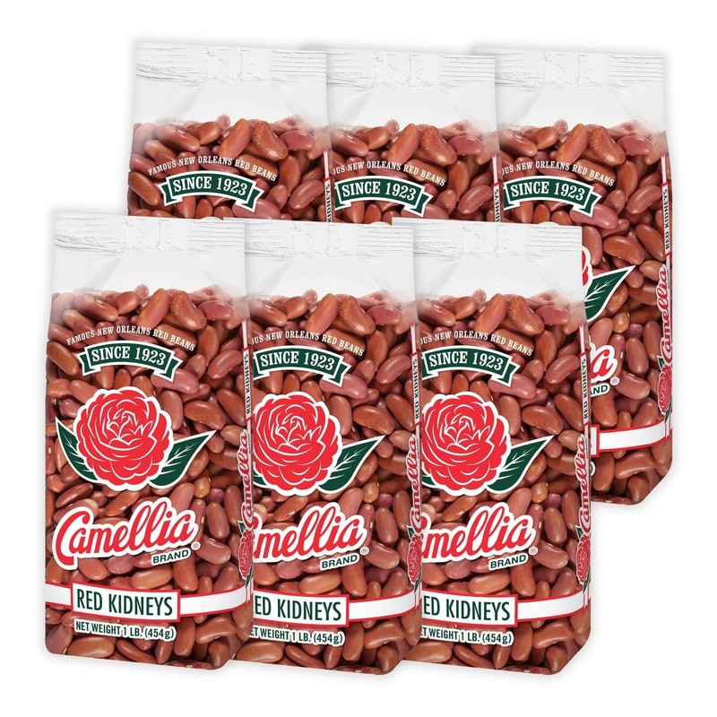 Camellia Brand Dried Red Kidney Beans – Premium NonGMO Dry Beans, High Protei…