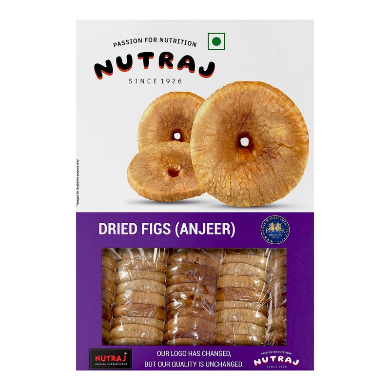 Nutraj Afghani Anjeer Dried 250g Pack | Figs | Dry Fruits | Nuts | Grocery Items