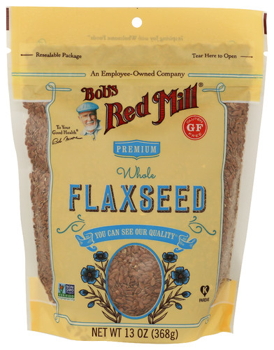 (Pack of 24) Bob's Red Mill Flaxseed Brown Ground Baking Seeds 13 Oz