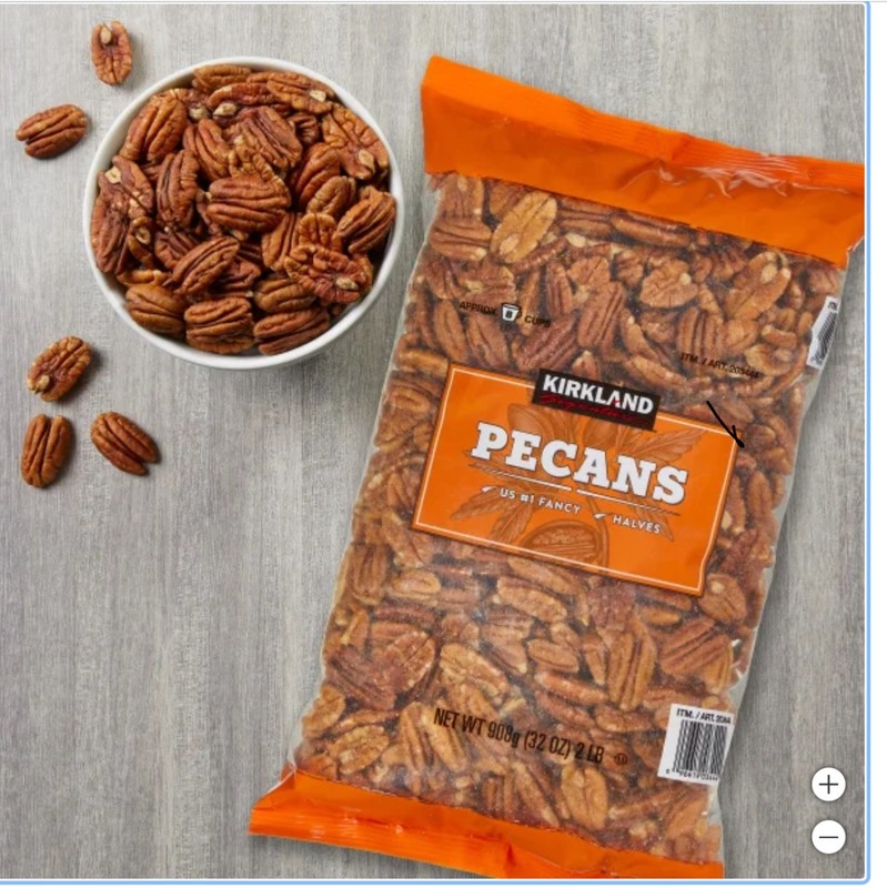 Kirkland Signature Pecan Halves, 2 lbs gallery