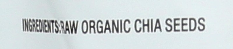 Organic Chia Seed, Black, 12 Ounce Pack of 1 gallery