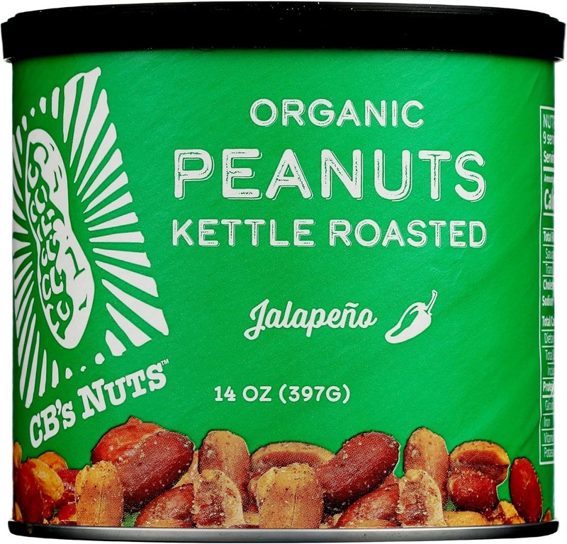 CBS Nuts Organic Kettle Roasted Jalapeno
