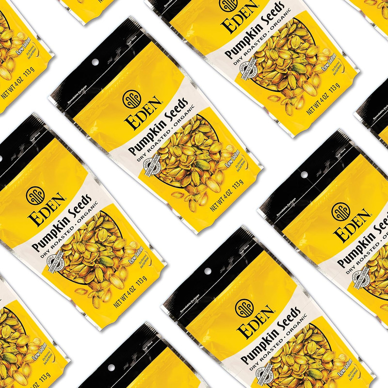 Organic Pumpkin Seeds, Shelled, Dry Roasted and Lightly Sea Salted, to Eat, 4 Oz gallery
