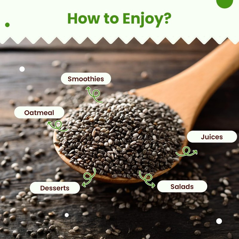 Neuherbs Chia Seeds 200g gallery