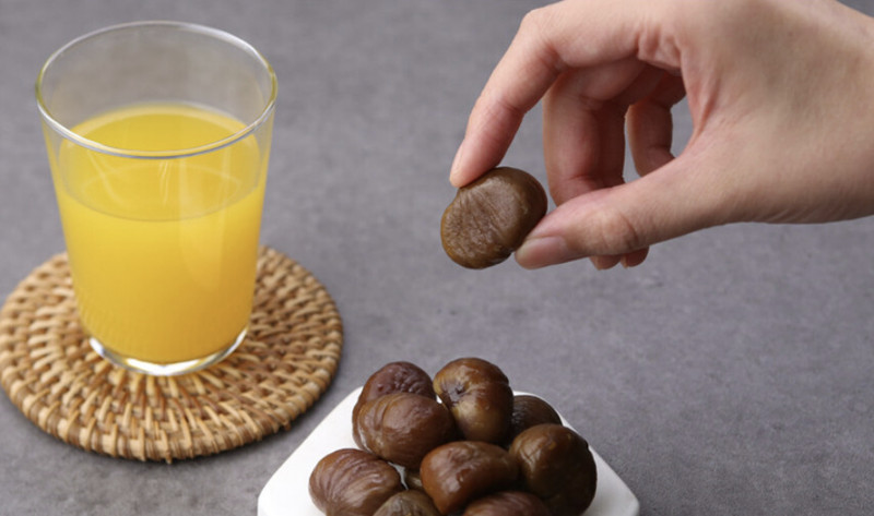 4ea_ 2.8oz(80g) CJ Roasted Tasty Chestnuts ready to eat snack gallery