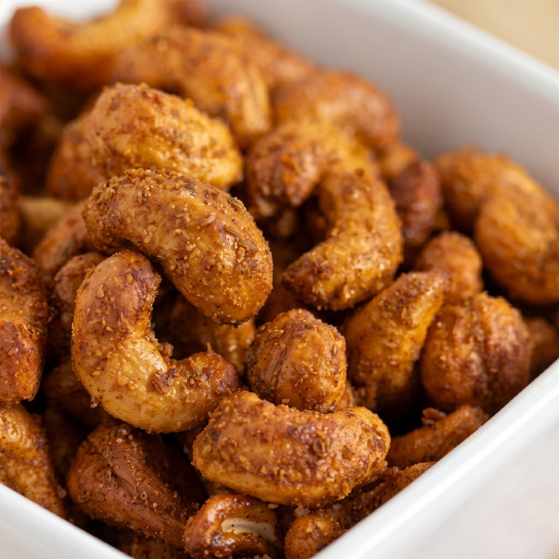 500g Honey Fried Cashew Nuts Roasted Sweet Crunchy Premium Cashews Snack Pack gallery