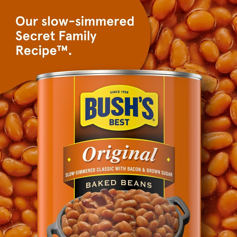 Bush's Original Baked Beans, Canned Beans, 117 oz Can... gallery