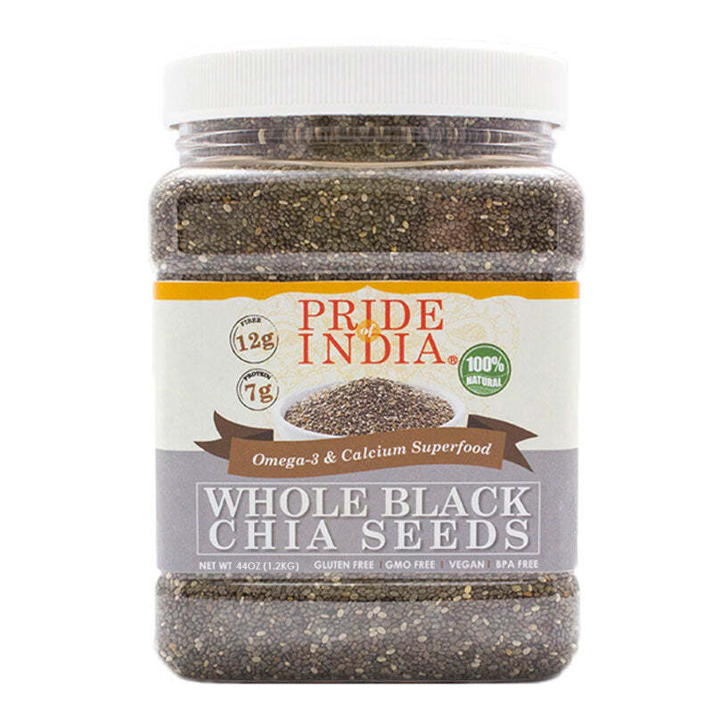 Black Chia Seeds – Omega-3 & Calcium Superfood Jar