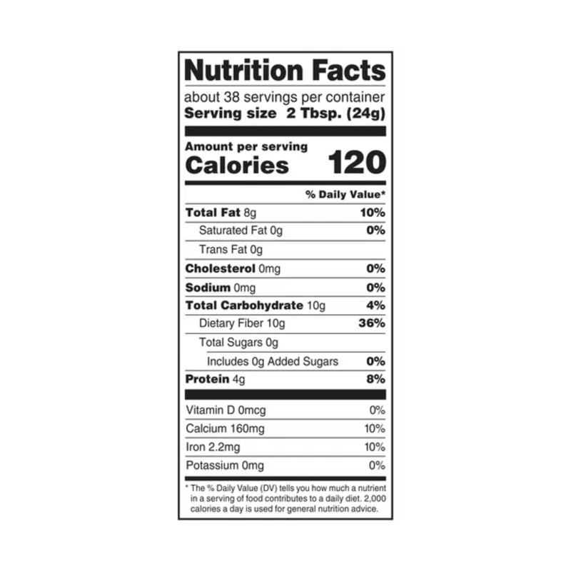 Great Value Organic Chia Seeds, 32 oz (907g) – USDA Organic, Gluten-Free gallery