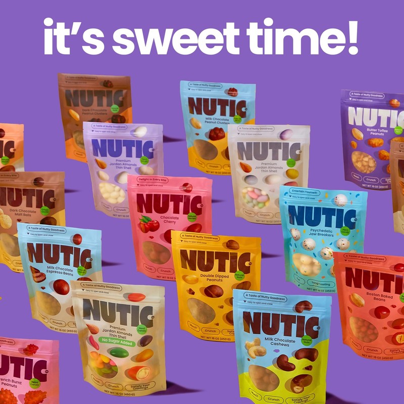 Butter Toffee Peanuts - 1 lbs of Crunchy, Candied Peanuts for Snacking - Swee... gallery