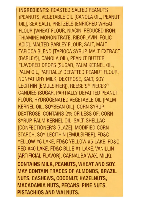 Great Value Peanut Butter Flavored Trail Mix Made with Reese's Pieces, 26 oz gallery