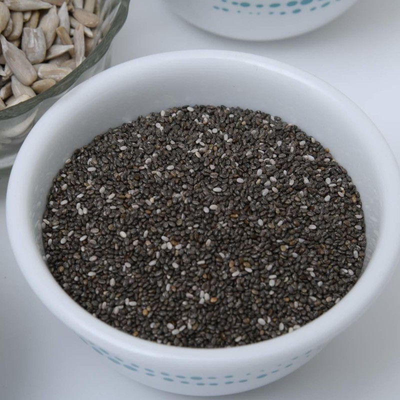 6-in-1 Raw Superfood Seeds Combo 600g - Pumpkin, Sunflower, Flax, Chia & More gallery