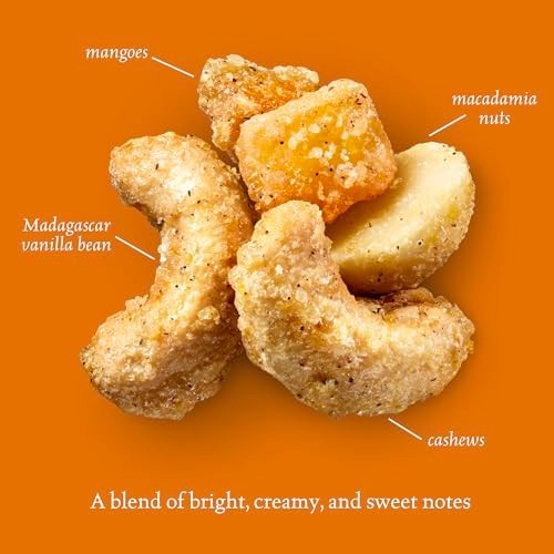 Tangerine Vanilla Cashew-Macadamia Snack Mix - 18 Grab & Go Bags, Non-GMO, Glute gallery