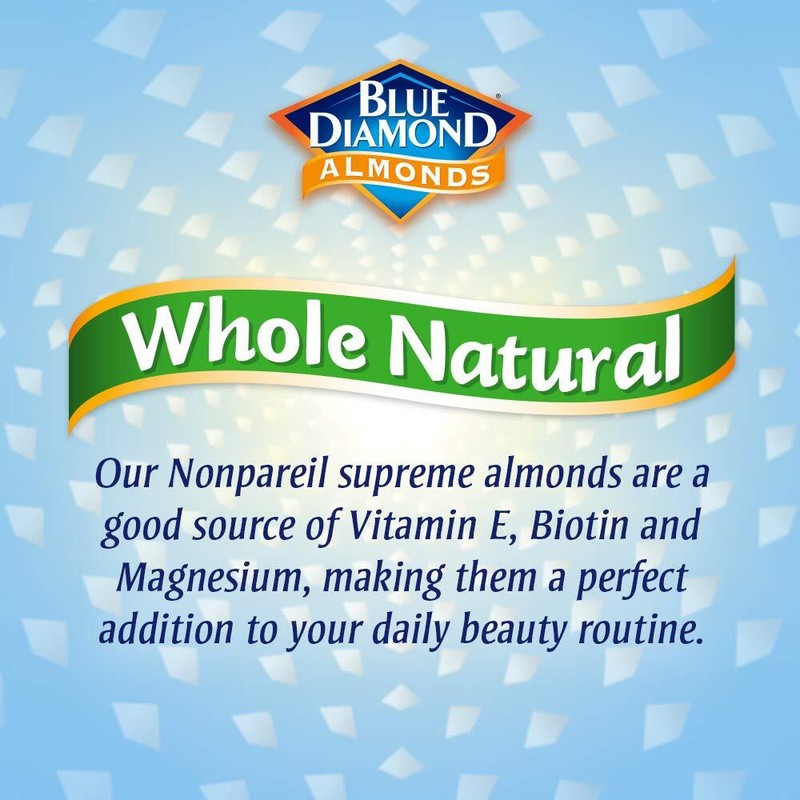 Blue Diamond Almonds 32 Pack 100 Calorie Travel Snack Gluten Free Protein Hig... gallery