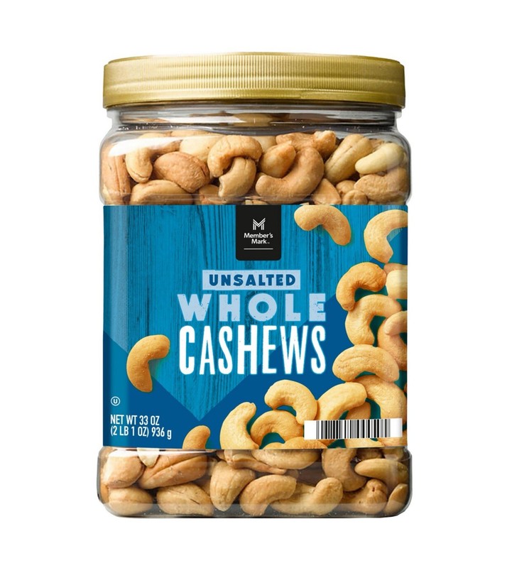 Member’s Mark Unsalted Whole Cashews (33 oz.)