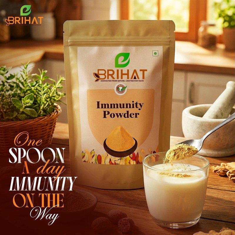 Immunity nutsmix powder 250 gm Mixture of dryfruits and spices gallery