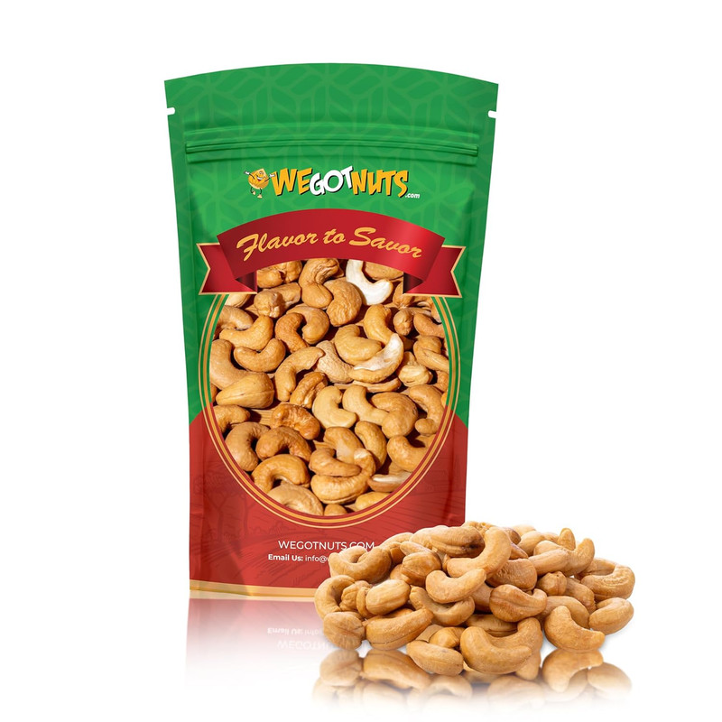 Roasted Unsalted Cashews 4 Lb. gallery