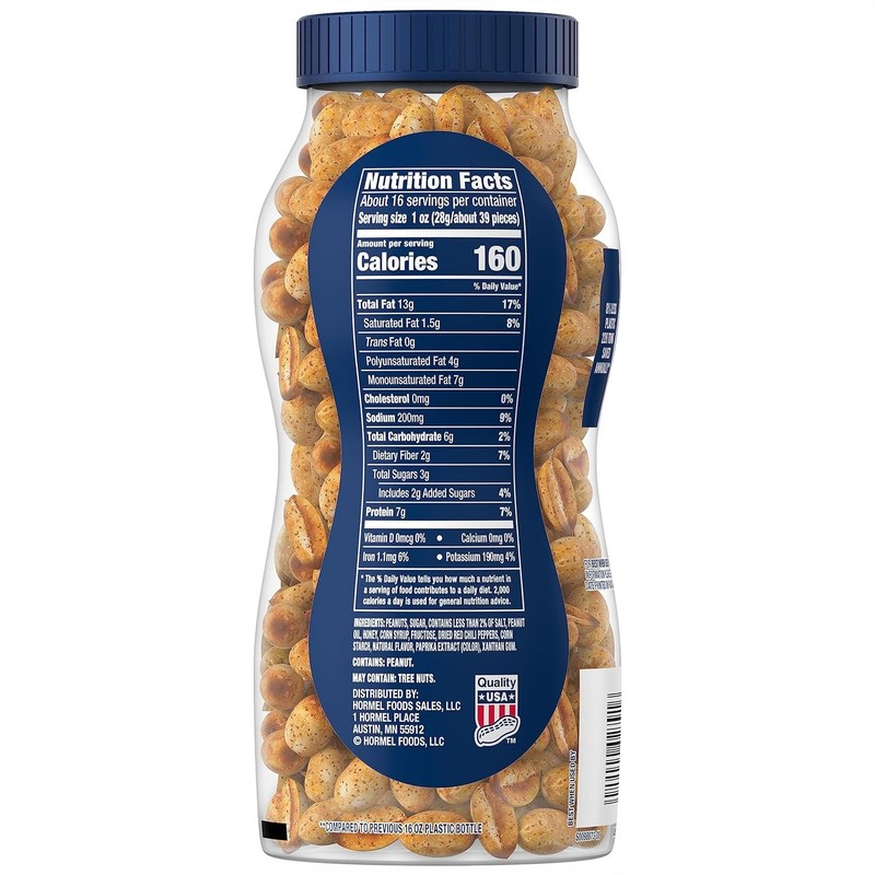 Irresistibly Crunchy Sweet and Spicy Peanuts - Plant-Based Protein Pack of 2 gallery