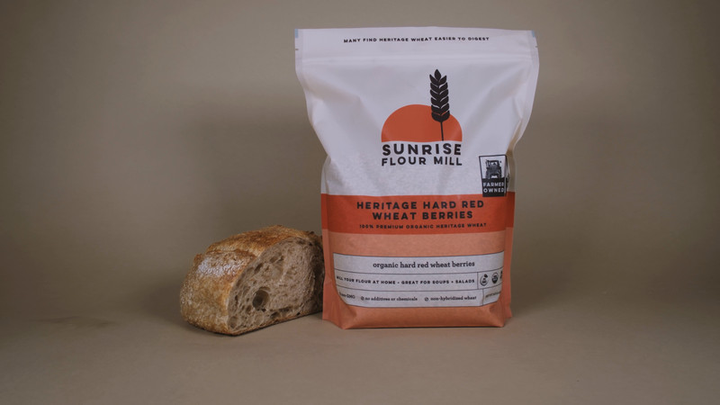Organic Hard Red Wheat Berries - Non-GMO, Vegan, Kosher, Unprocessed, 80 oz gallery