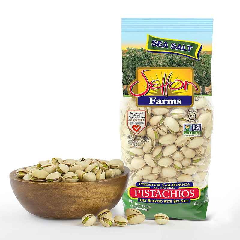 Dry Roasted and Salted Pistachios, Premium California in Shell Pistachios, 1 Pou gallery