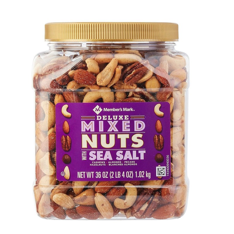 Member's Mark Mixed Nuts with Sea Salt - 34 Ounces