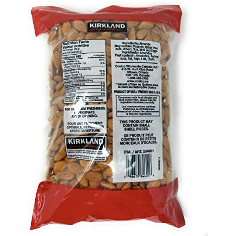 Kirkland Signature Supreme Whole Almonds, 2 Pack (3 Pounds) gallery