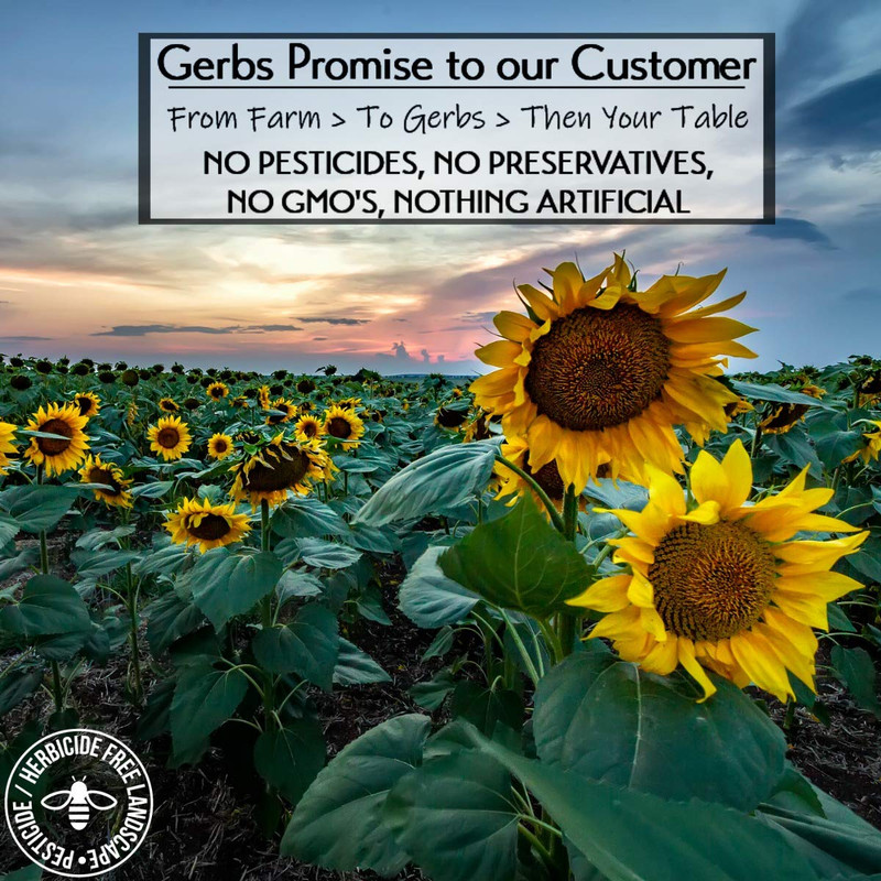 Unsalted Sunflower Seed Kernels by Gerbs – 2 LBS - Top 11 Food Allergen Free & N gallery