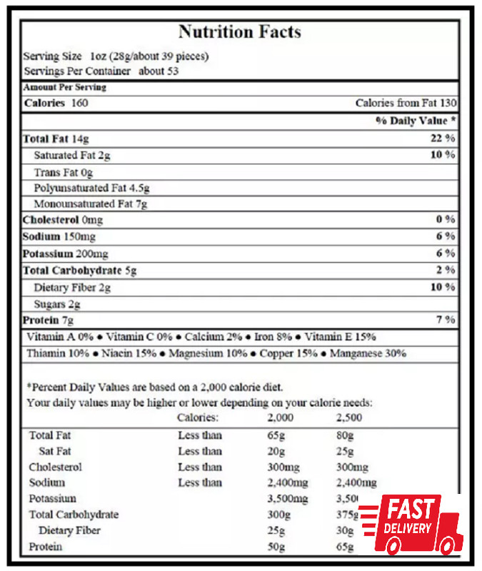 2 PACK - Planters Dry Roasted Salted Peanuts Can 52 oz (Total 104 oz) FREE SHIP! gallery