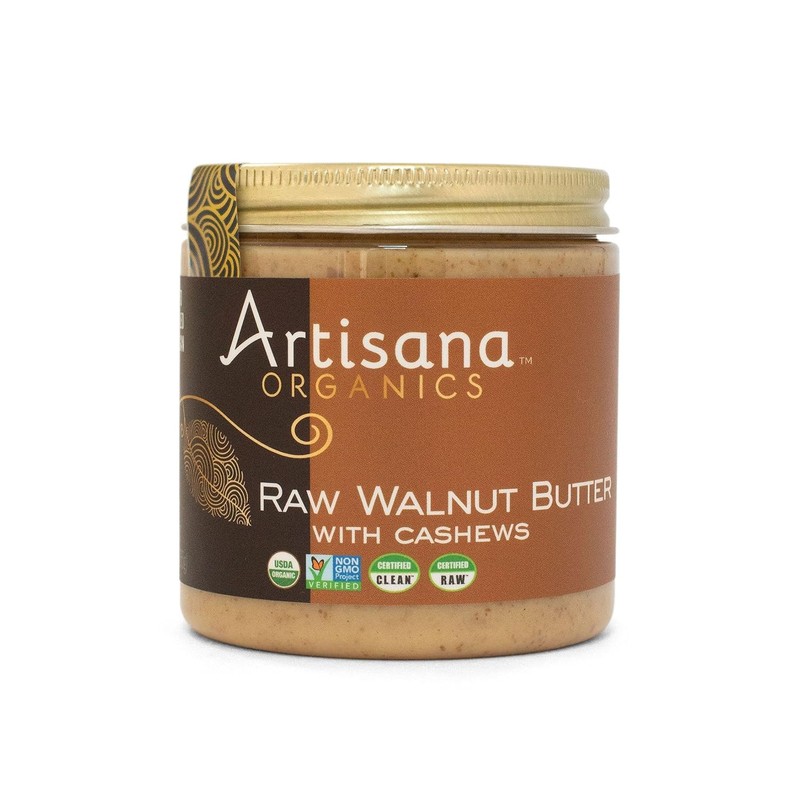 Raw Walnut Butter With Cashews No Sugar Added