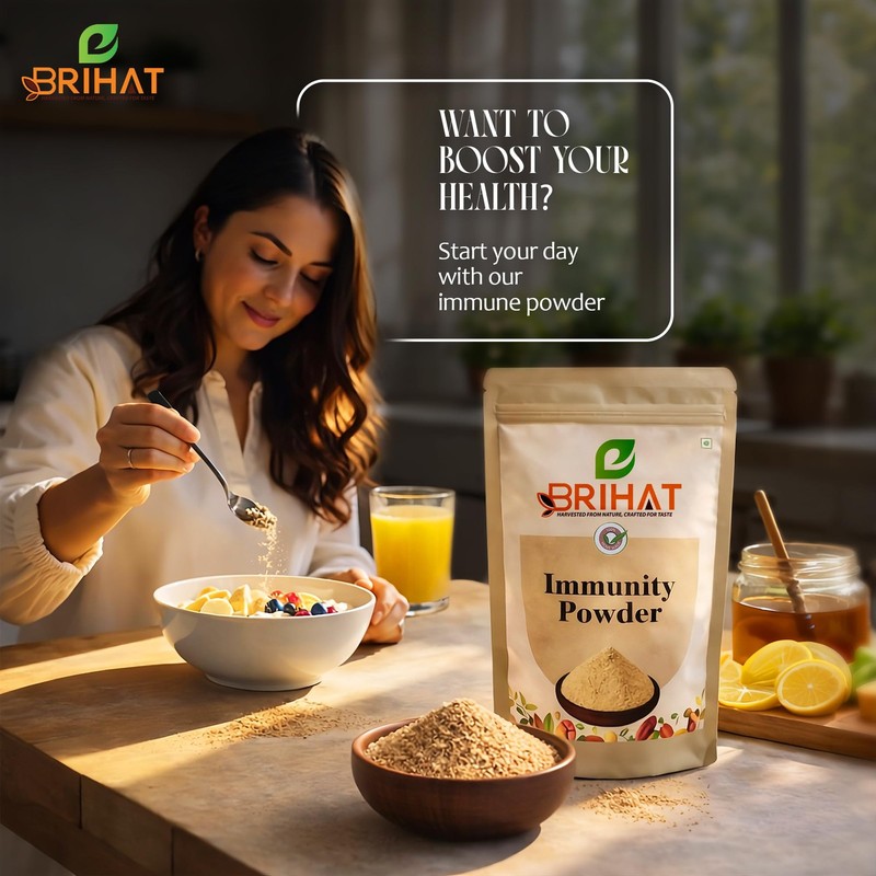 Immunity nutsmix powder 250 gm Mixture of dryfruits and spices gallery