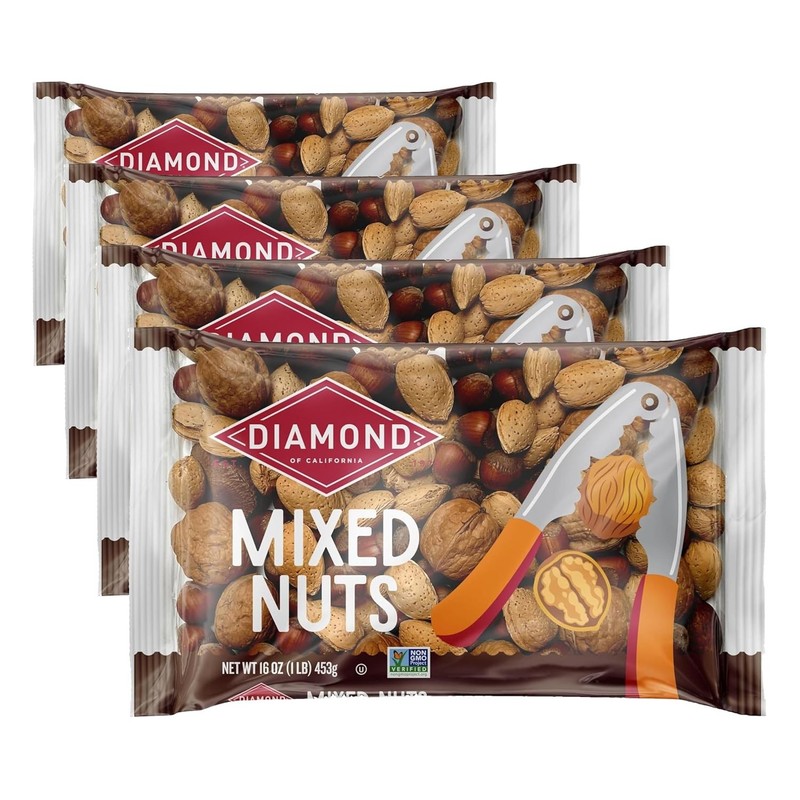 Diamond of California In-Shell Mixed Nuts, 16.0 oz. Bag gallery
